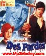 Des Pardes 1978 songs