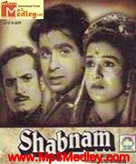 Shabnam 1949 songs